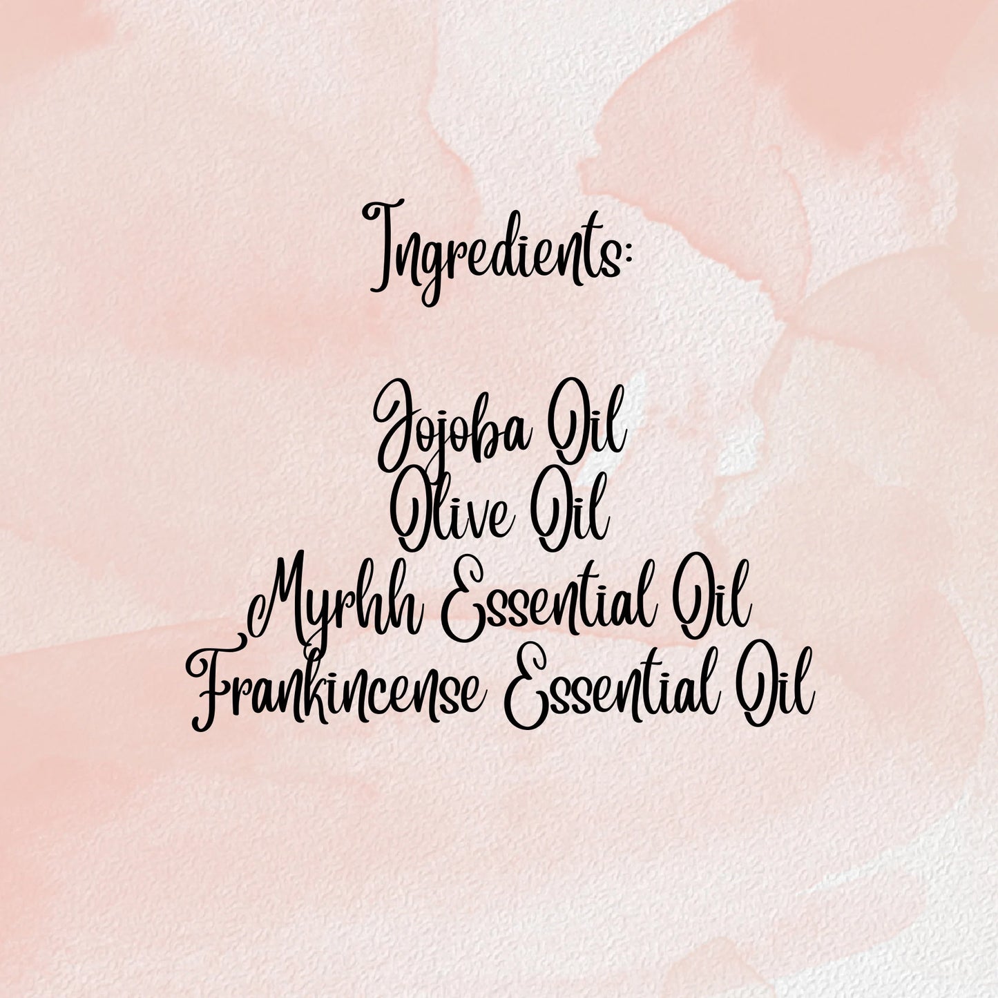Frankincense & Myrrh Anointing Oil