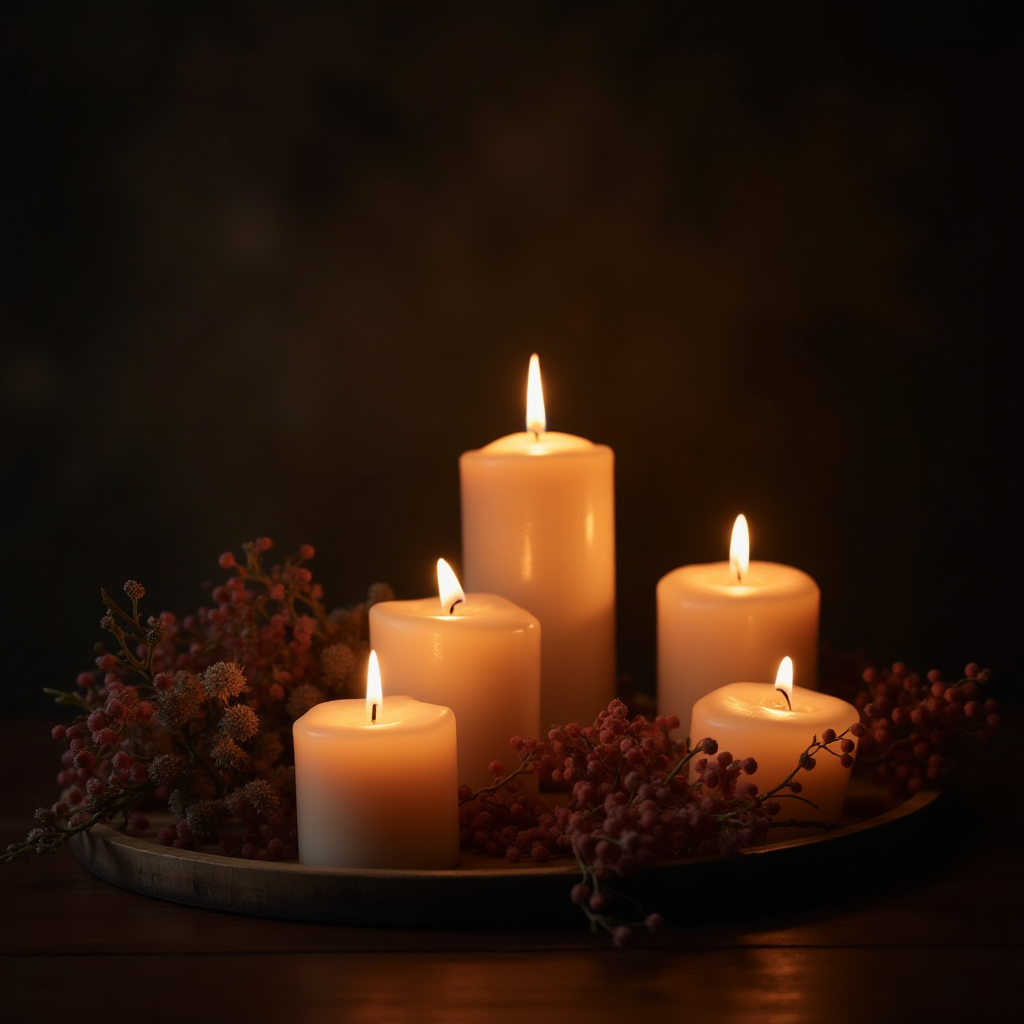 Candles, Intention Candles & Herbal Candles
