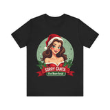 Funny Christmas Pin Up Girl T-Shirt - Sarcastic Coquette Tee