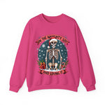 Funny Skeleton Christmas Sweater, On The Naughty List & Loving It Christmas Sweatshirt