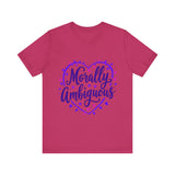 Morally Ambiguous Unisex Short Sleeve Tee