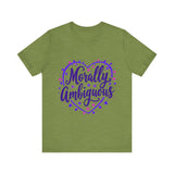 Morally Ambiguous Unisex Short Sleeve Tee
