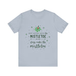 Mistletoe Kisses Christmas Tee - Festive & Funny Holiday Apparel