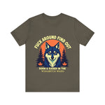 Sarcastic FAFO Wolf Tee
