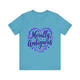 Morally Ambiguous Unisex Short Sleeve Tee