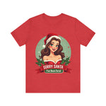 Funny Christmas Pin Up Girl T-Shirt - Sarcastic Coquette Tee