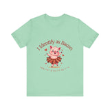 Funny Bacon Pig Graphic T-Shirt