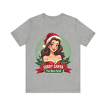 Funny Christmas Pin Up Girl T-Shirt - Sarcastic Coquette Tee