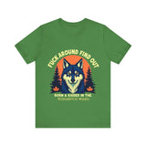 Sarcastic FAFO Wolf Tee