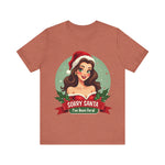 Funny Christmas Pin Up Girl T-Shirt - Sarcastic Coquette Tee