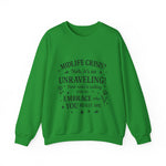 Midlife Crisis Unraveling Crewneck Sweatshirt