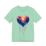 Cosmic Heart T-Shirt: Love & Space Graphic Tee