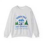 North Pole Bed & Breakfast Christmas Sweater - Cozy Holiday Sweatshirt