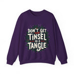 Sarcastic Christmas Sweatshirt, "Don't Get Your Tinsel in a Tangle" Sweater