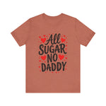 Cute All Sugar No Daddy Tee, Funny Coquette Graphic Tee