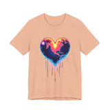 Cosmic Heart T-Shirt: Love & Space Graphic Tee