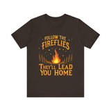 Follow the Fireflies Unisex Jersey Tee