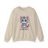 Adorable Smitten Kitten Crewneck Sweatshirt - Smitten Kitten Couture