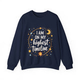Cosmic Starry Night Inspiration Crewneck Sweatshirt