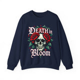 Death in Bloom Gothic Sweatshirt