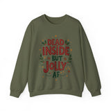 Dead Inside but Jolly AF Unisex Christmas Sweatshirt