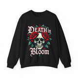 Death in Bloom Gothic Sweatshirt