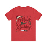 Festive But Stabby Christmas T-Shirt