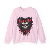 Gothic Horror Sweatshirt - Fear Me, Love Me Graphic Crewneck