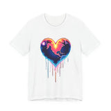 Cosmic Heart T-Shirt: Love & Space Graphic Tee