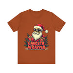 Gangsta Wrapper Sarcastic Christmas Tee