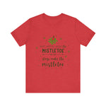 Mistletoe Kisses Christmas Tee - Festive & Funny Holiday Apparel