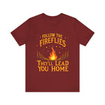 Follow the Fireflies Unisex Jersey Tee