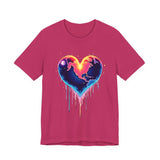 Cosmic Heart T-Shirt: Love & Space Graphic Tee