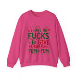 Funny Christmas Sweatshirt: "I Have No F*cks to Give" Holiday Sweater