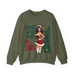 Whimsical Christmas Sweater - Funny 3 Wise Men Christmas Sweatshirt