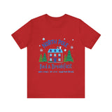 North Pole Bed & Breakfast Christmas Tee - Cozy Holiday T-Shirt