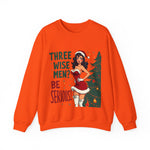 Whimsical Christmas Sweater - Funny 3 Wise Men Christmas Sweatshirt