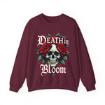 Death in Bloom Gothic Sweatshirt