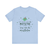 Mistletoe Kisses Christmas Tee - Festive & Funny Holiday Apparel