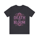 Death in Bloom Boho Floral Unisex Tee