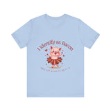 Funny Bacon Pig Graphic T-Shirt