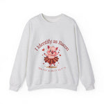 Cute Piggie Bacon Funny Crewneck Sweatshirt