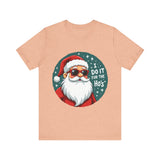 Sarcastic Santa T-Shirt, "I Do It For The Ho's" Christmas Tee,