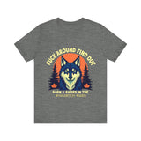 Sarcastic FAFO Wolf Tee