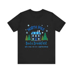 North Pole Bed & Breakfast Christmas Tee - Cozy Holiday T-Shirt