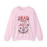 Dead Inside But Jolly AF Christmas Sweater