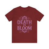 Death in Bloom Boho Floral Unisex Tee