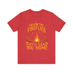 Follow the Fireflies Unisex Jersey Tee