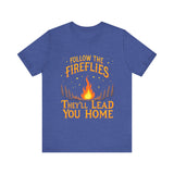 Follow the Fireflies Unisex Jersey Tee
