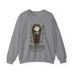 Funny Vampire Crewneck Sweatshirt - The Vibe I Bring to the Function